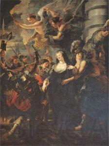 Peter Paul Rubens The Flight from Blois (mk05) Spain oil painting art